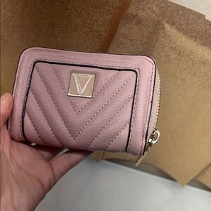 Victoria secret rose pink Quilted Women's Wallet